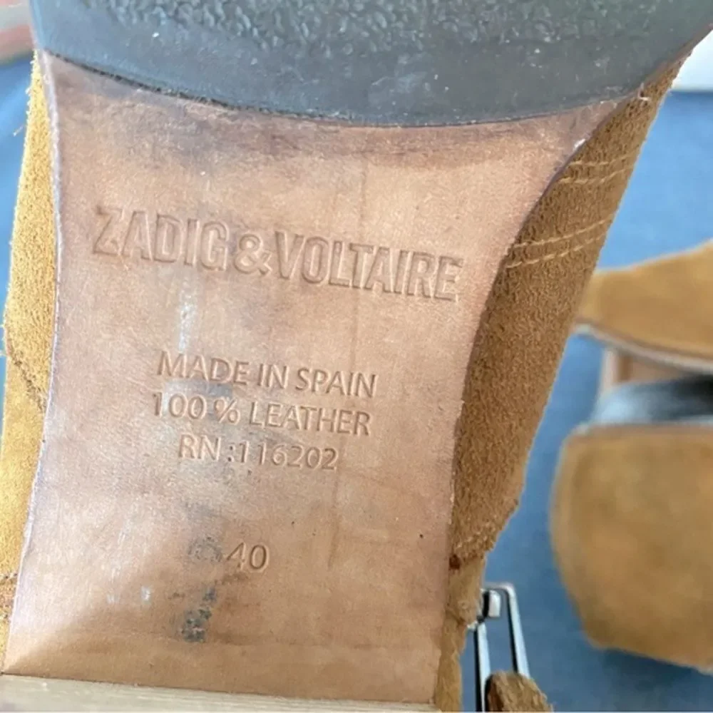 Zadig & Voltaire Cowboy Ankle Boots‎ Size Women's size 40